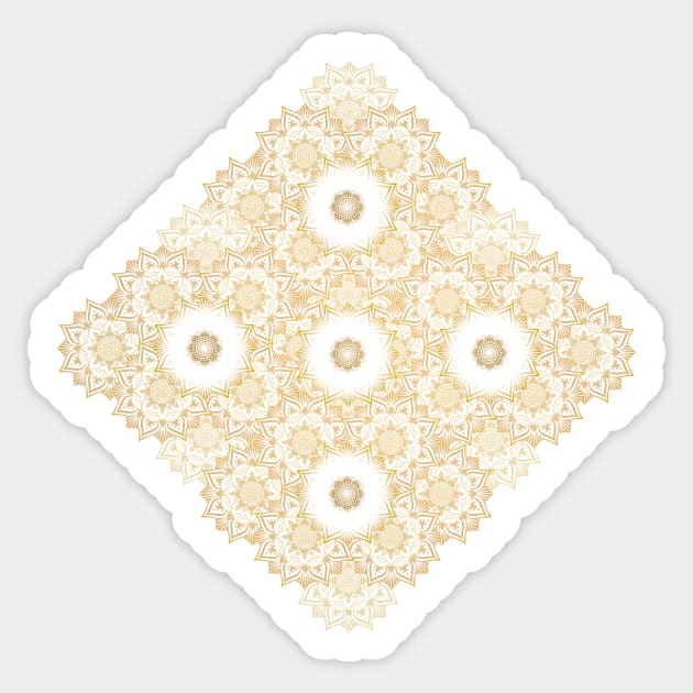 Sacred geometry pattern Sticker by LEGADOVISUAL